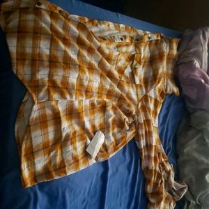 Mustard Yellow Flannel